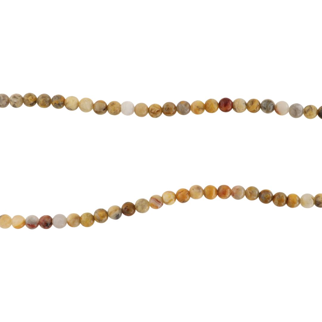 Find Smykkestensperler, string, brun agat, rund - 37cm, ca. 90 stk hos Beadhouse of Copenhagen i dag, med en altid hurtig levering!
