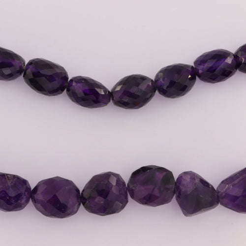 Find Smykkestensperler, string, ametyst mørk nugget facetteret, 20 x 17 mm hos Beadhouse of Copenhagen i dag, med en altid hurtig levering!