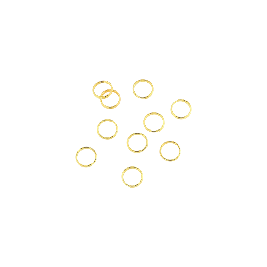 Find Øsken i forgyldt messing, spaltring 8 mm, storkøb hos Beadhouse of Copenhagen i dag, med en altid hurtig levering!