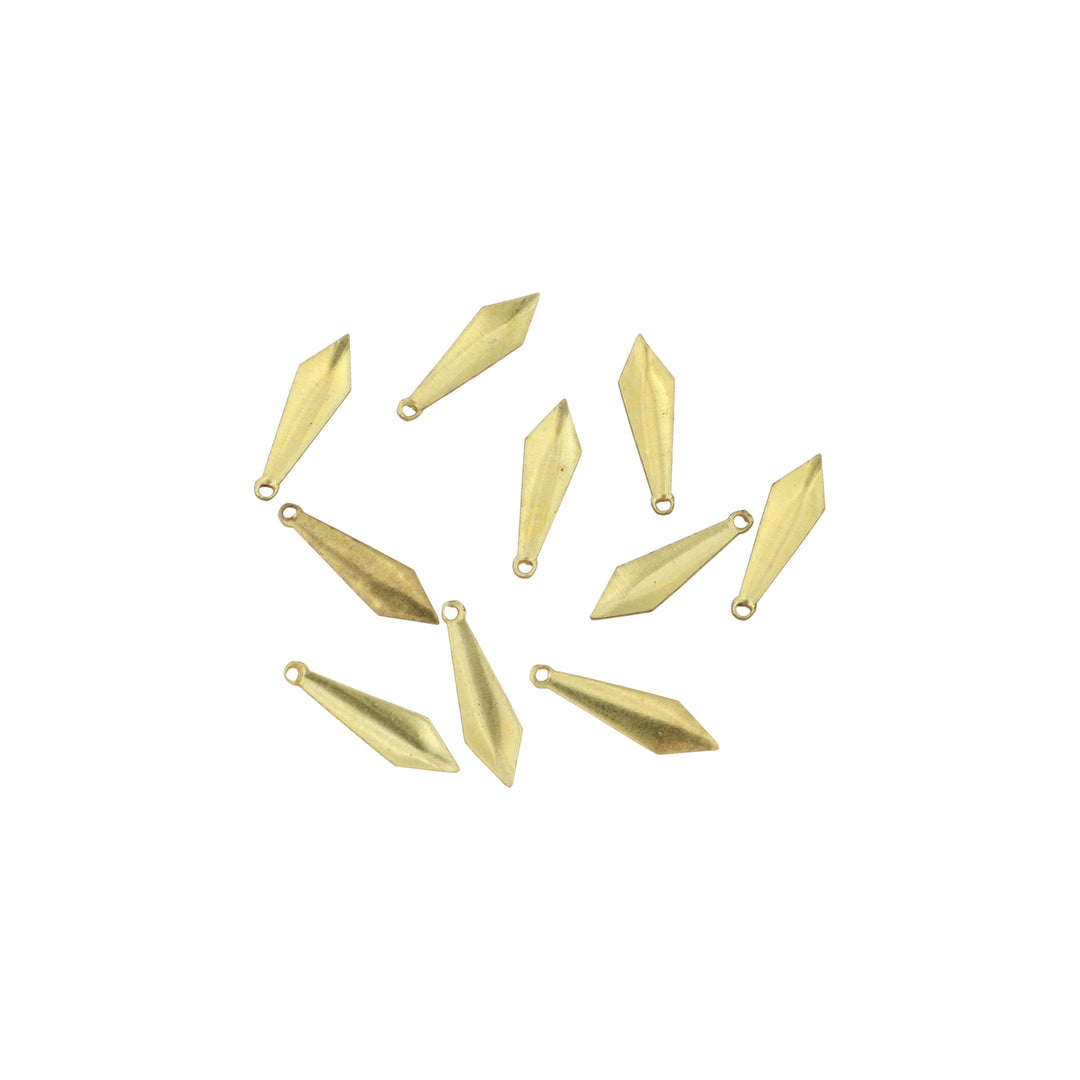Find Vedhæng, trapez, forgyldt messing, 17x5 mm. storkøb hos Beadhouse of Copenhagen i dag, med en altid hurtig levering!