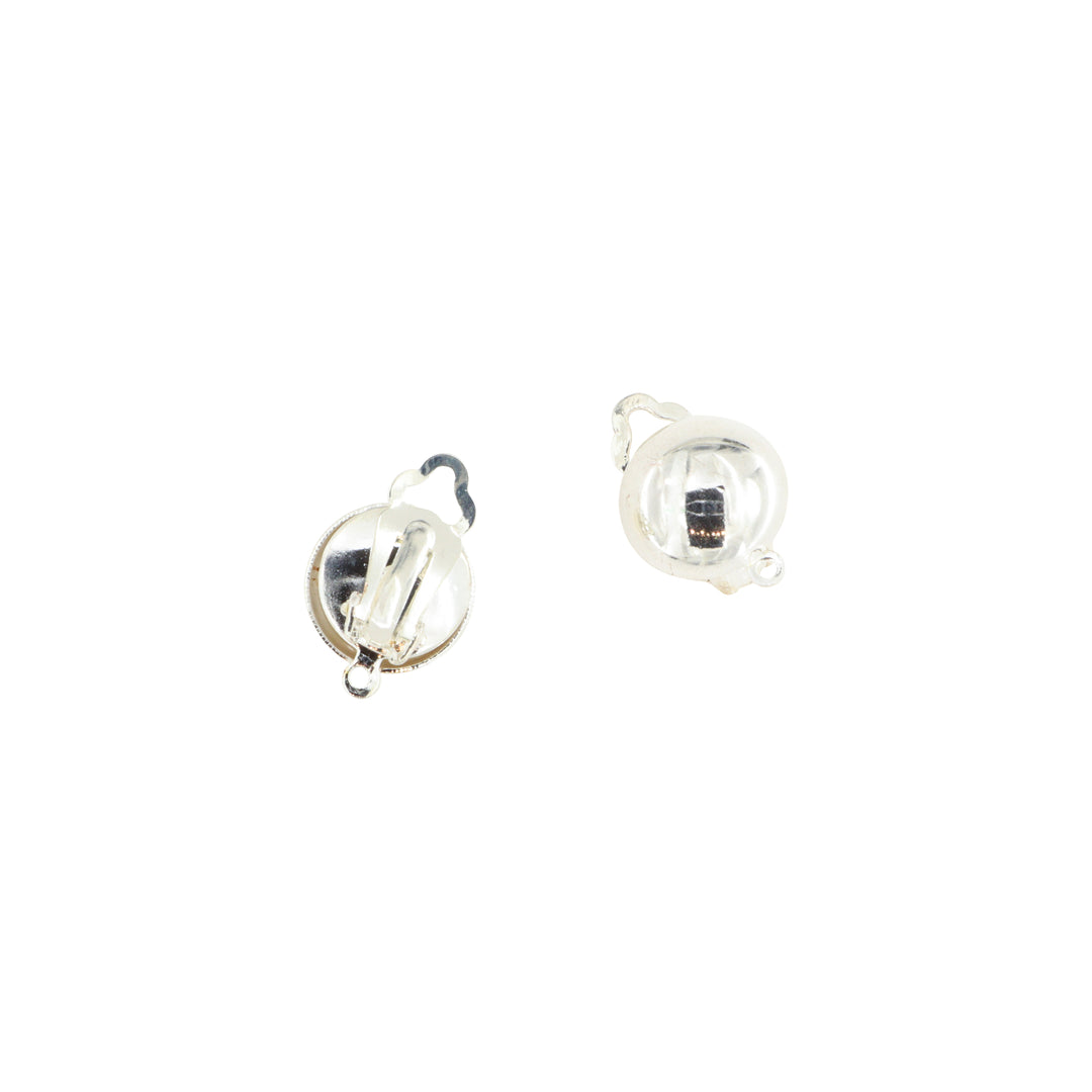 Find Clipsøreringe til montering, forsølvet messing, 13,5 mm. 1-4 par hos Beadhouse of Copenhagen i dag, med en altid hurtig levering!