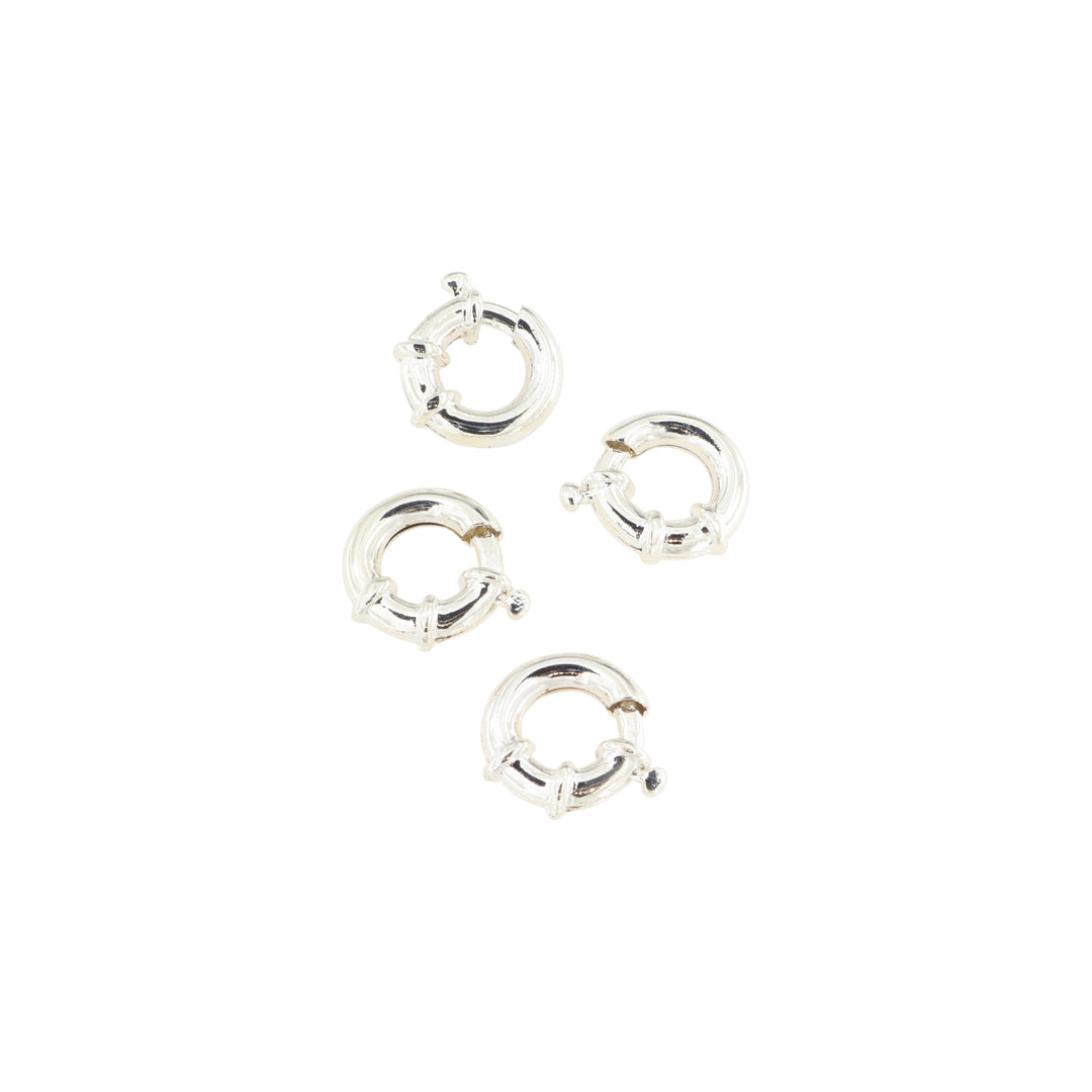 Find Fjederlås i forsølvet messing - 3x15 mm. 1-10stk hos Beadhouse of Copenhagen i dag, med en altid hurtig levering!