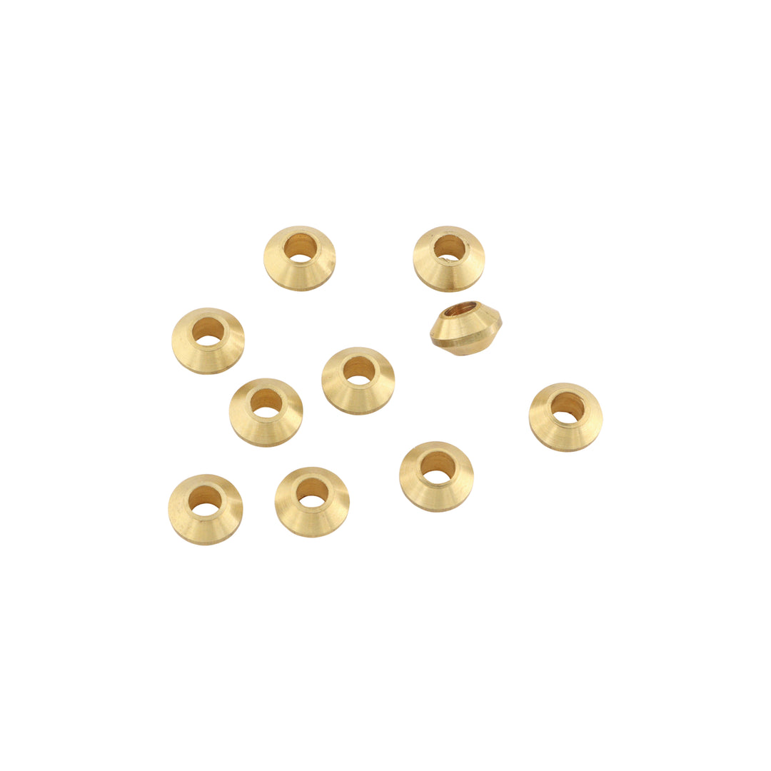 Find Metalperler, rund kantet, forgyldt messing, 7x4 mm. hos Beadhouse of Copenhagen i dag, med en altid hurtig levering!