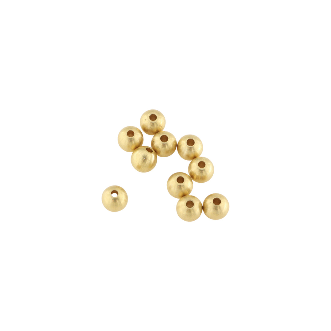 Find Metalperler, rund, forgyldt messing, 6 mm. 10-1000 stk hos Beadhouse of Copenhagen i dag, med en altid hurtig levering!