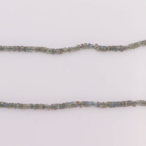 Find Smykkestensperler, string, labradorit rondel facetteret, 37,5 cm/4x2mm hos Beadhouse of Copenhagen i dag, med en altid hurtig levering!