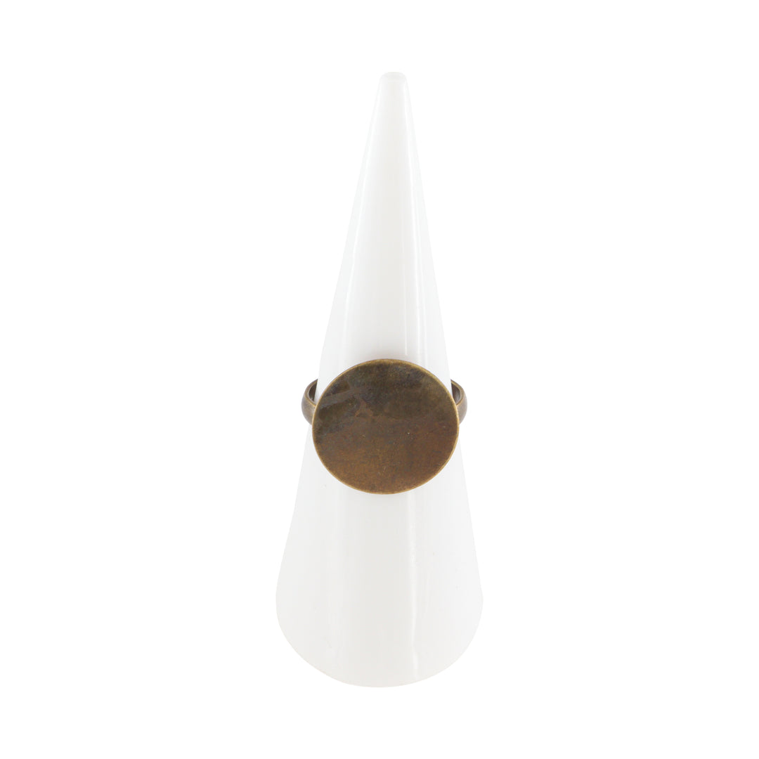 Find Fingerring til montering, messing, justerbar, 16 mm. 1-4stk hos Beadhouse of Copenhagen i dag, med en altid hurtig levering!