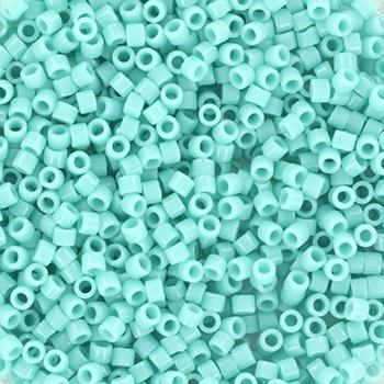 Find Blå glasperler, miyuki delica beads, opaque sea opal hos Beadhouse of Copenhagen i dag, med en altid hurtig levering!
