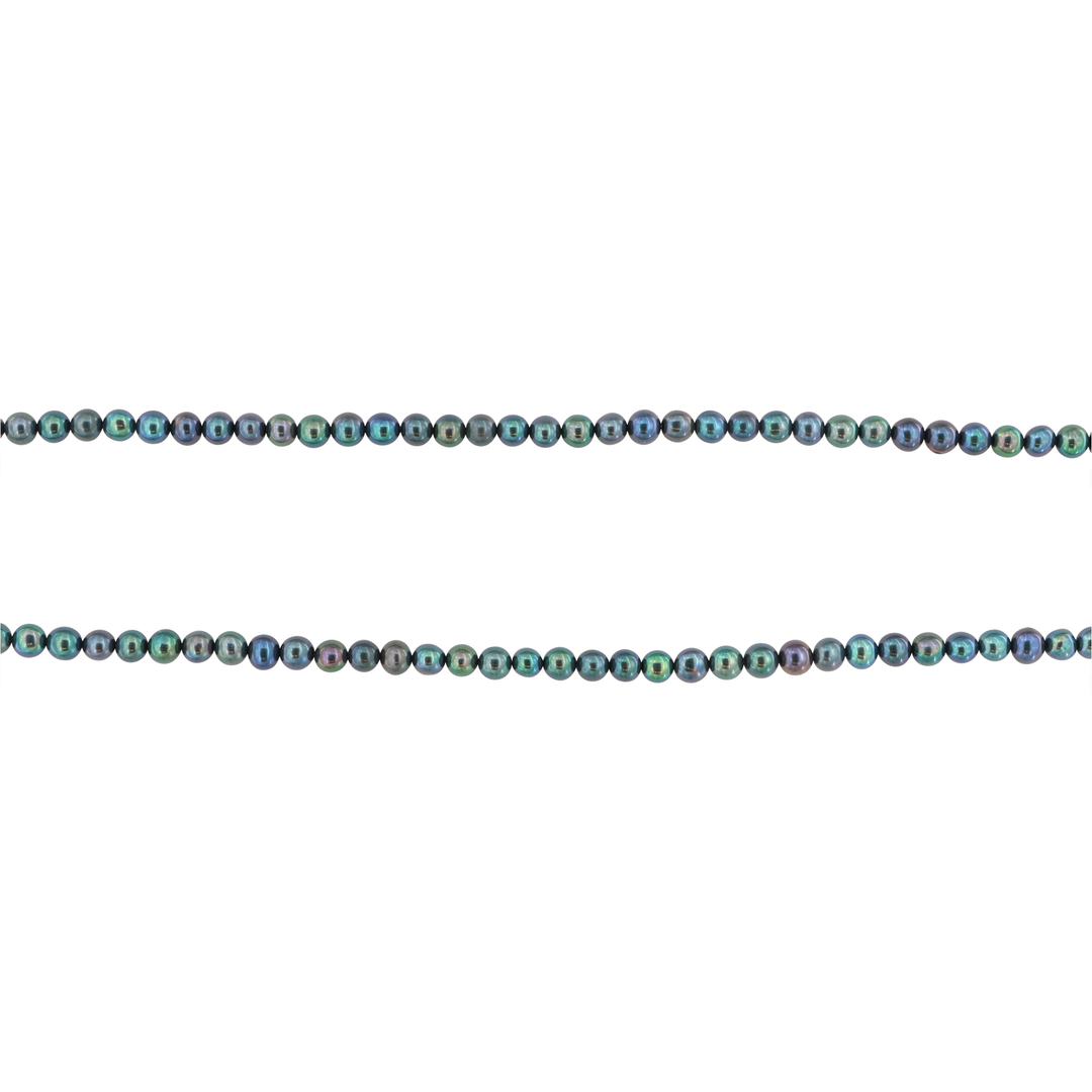 Find Ferskvandsperler, string, blå iris rund, 45 cm/4,5 mm, storkøb hos Beadhouse of Copenhagen i dag, med en altid hurtig levering!