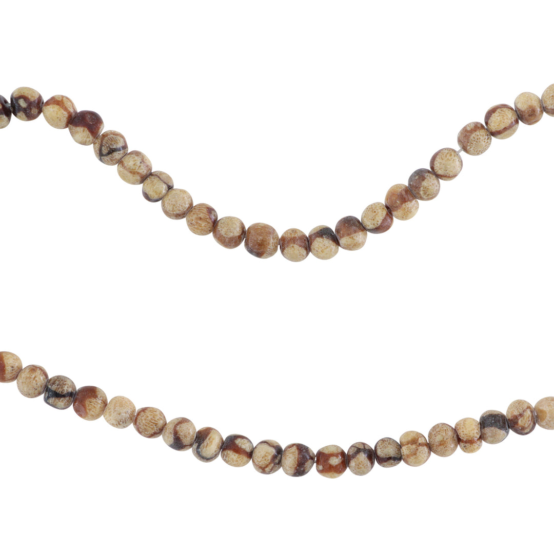 Find Smykkestensperler, string, tigerkoral rund, 41 cm/6 mm, storkøb hos Beadhouse of Copenhagen i dag, med en altid hurtig levering!