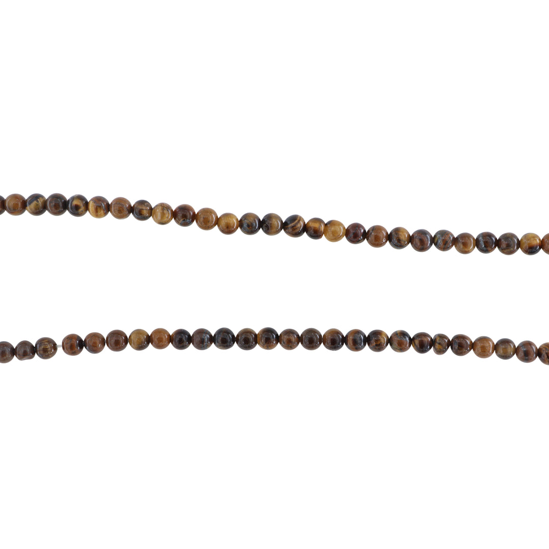 Find Smykkestensperler, string, tigerøje rund, 39 cm/5 mm, storkøb hos Beadhouse of Copenhagen i dag, med en altid hurtig levering!