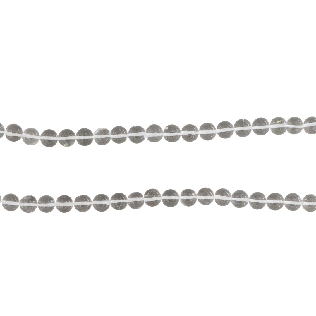 Find Smykkestensperler, string, bjergkrystal rund, 38 cm/8 mm, storkøb hos Beadhouse of Copenhagen i dag, med en altid hurtig levering!