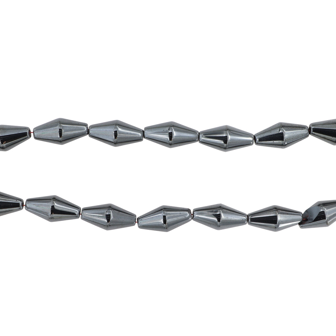 Find Smykkestensperler, string, hæmatit trapez, 40 cm/10 x 20 mm, storkøb hos Beadhouse of Copenhagen i dag, med en altid hurtig levering!