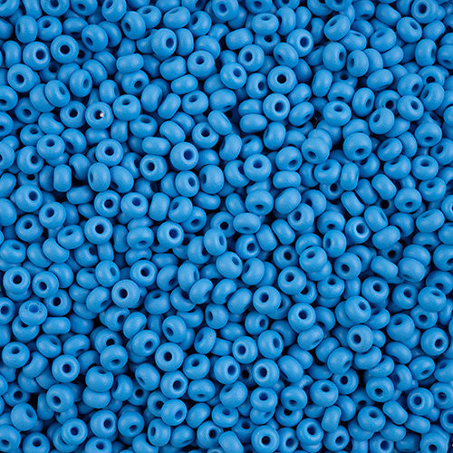 Find Blå glasperler, preciosa, permalux mat light blue, storkøb hos Beadhouse of Copenhagen i dag, med en altid hurtig levering!