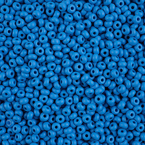 Find Blå glasperler, preciosa, permalux mat blue, storkøb hos Beadhouse of Copenhagen i dag, med en altid hurtig levering!