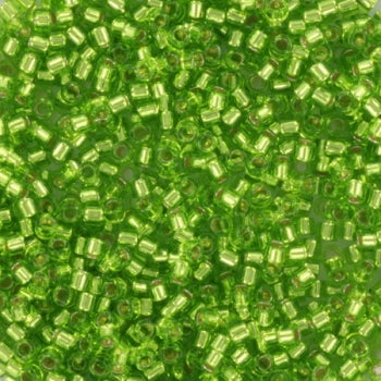 Find Grøn glasperler, miyuki delica beads, silverlined lime hos Beadhouse of Copenhagen i dag, med en altid hurtig levering!