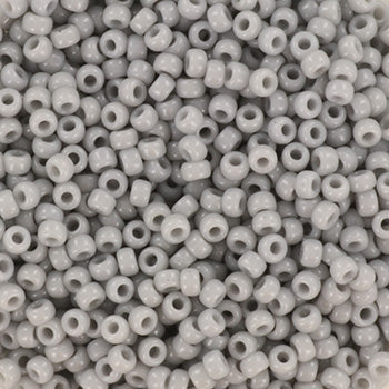 Find Grå glasperler, miyuki rocailles seed beads, opaque grey hos Beadhouse of Copenhagen i dag, med en altid hurtig levering!