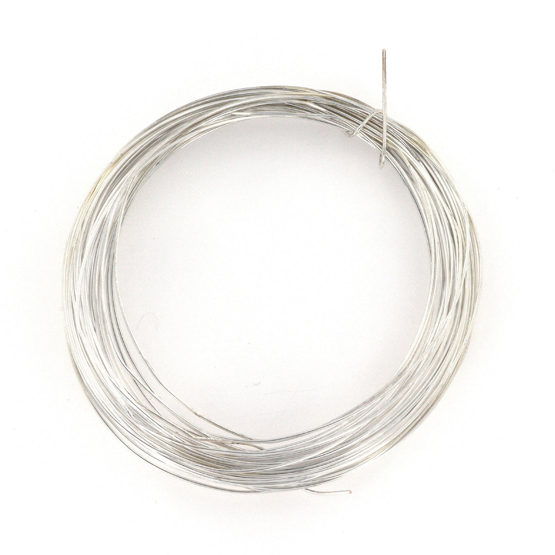 Find Smykketråd, wire 0,6 mm, forsølvet kobber, 10 m hos Beadhouse of Copenhagen i dag, med en altid hurtig levering!