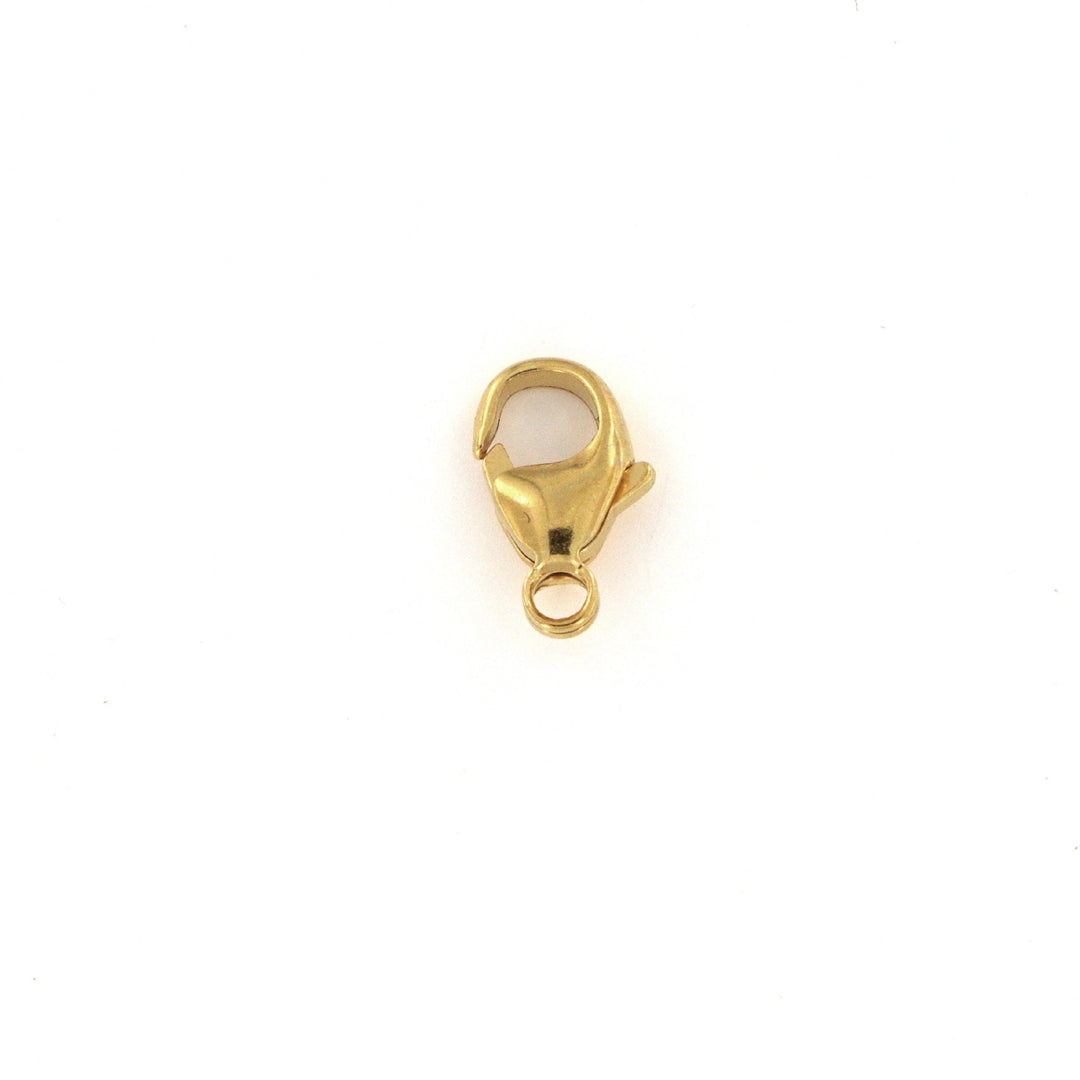 Find Karabinlås, forgyldt sterlingsølv, 11mm hos Beadhouse of Copenhagen i dag, med en altid hurtig levering!
