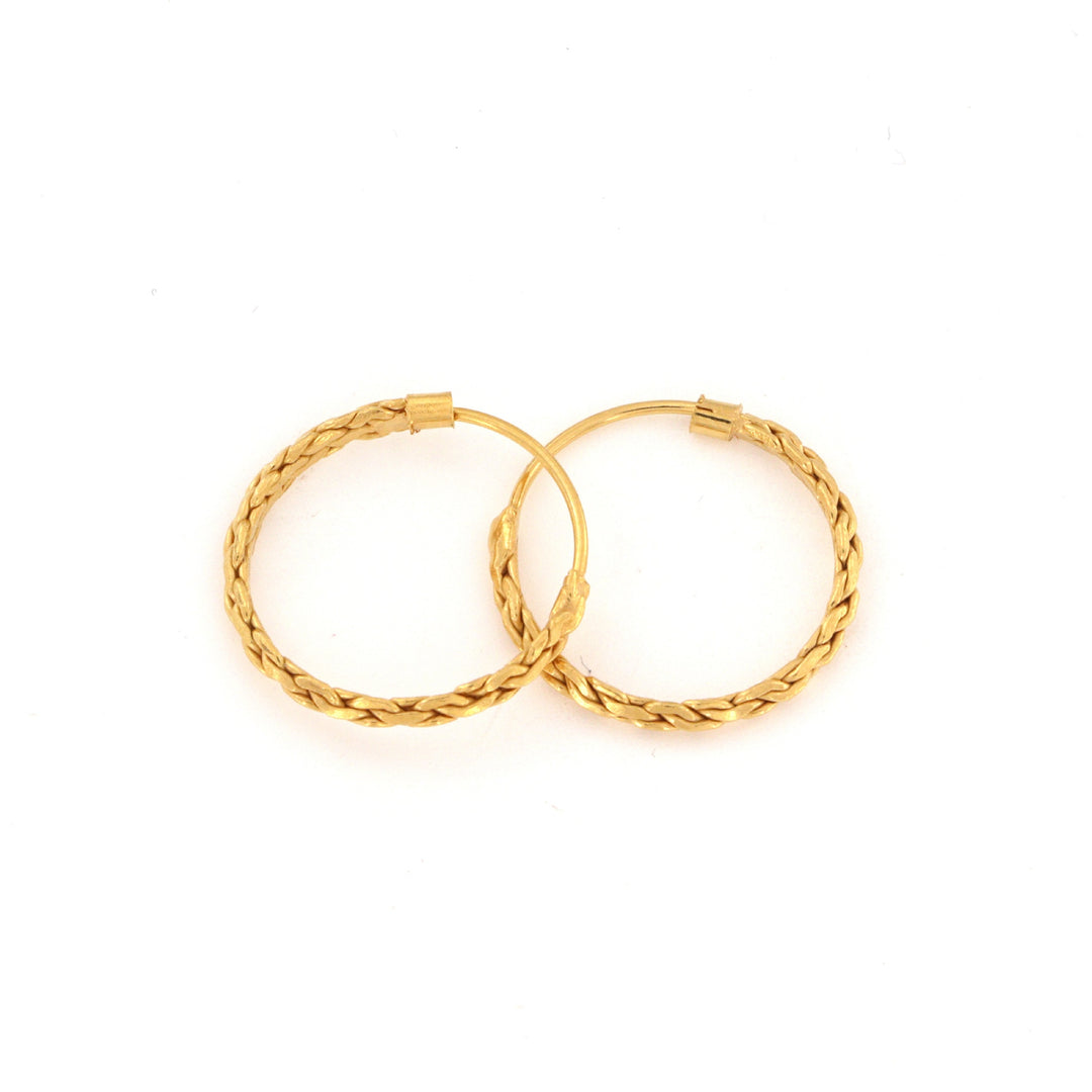 Find Øreringe, flettede hoops, forgyldt sterlingsølv, sø060-17g hos Beadhouse of Copenhagen i dag, med en altid hurtig levering!