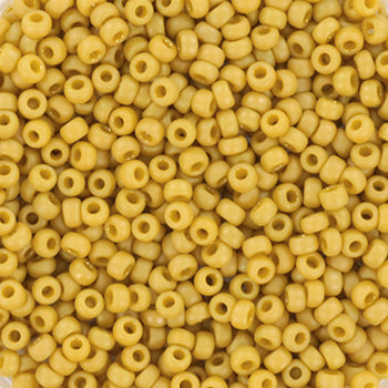 Find Gule glasperler, miyuki rocailles seed beads, opaque glazed frosted citron hos Beadhouse of Copenhagen i dag, med en altid hurtig levering!