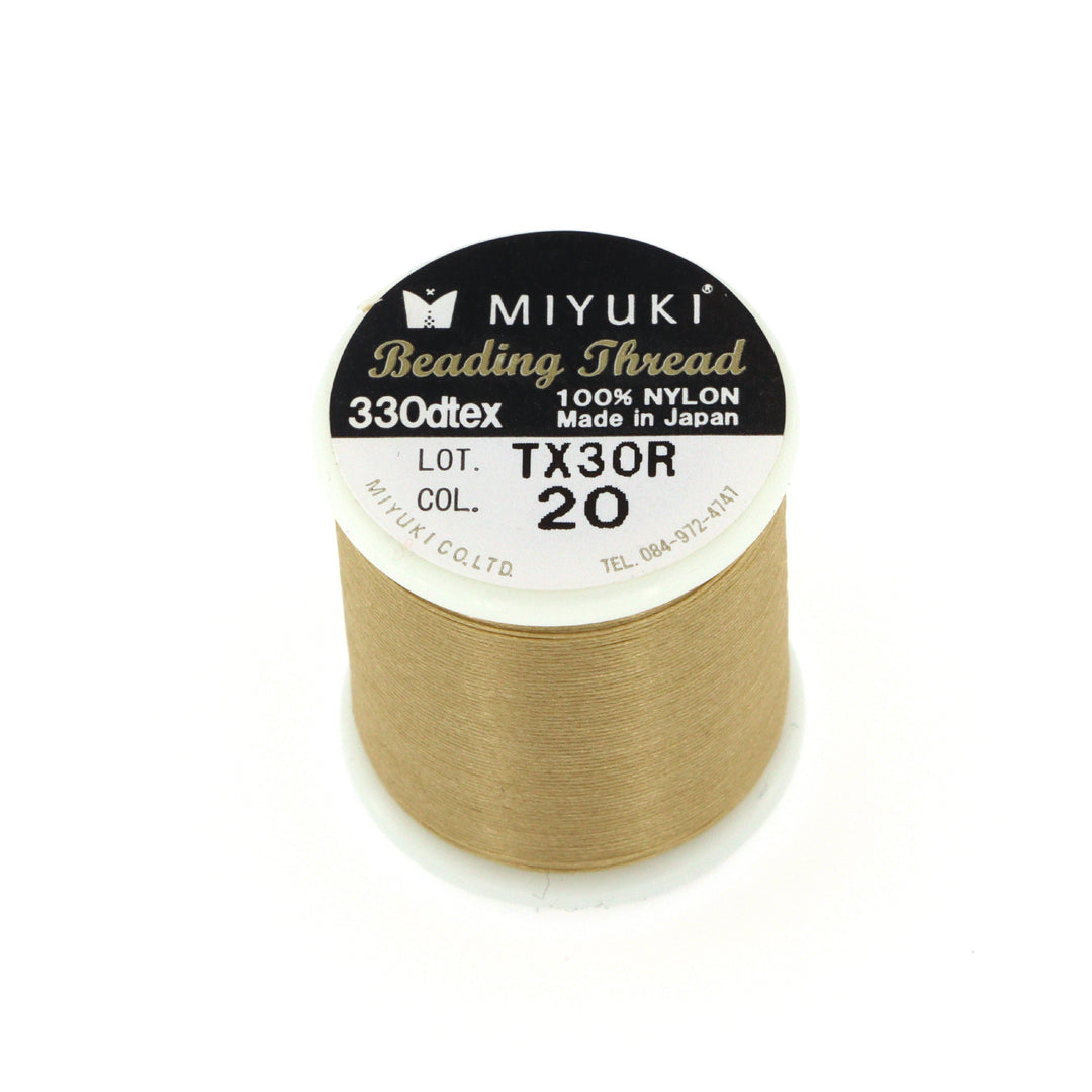 Find Nylontråd, miyuki perletråd, guld, 0,2 mm x 50 m hos Beadhouse of Copenhagen i dag, med en altid hurtig levering!