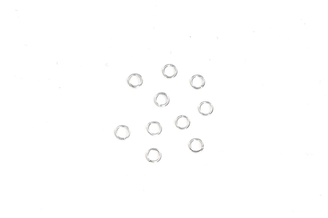 Find Øskner, åbne forsølvet messing, 4 x 0,7 mm. hos Beadhouse of Copenhagen i dag, med en altid hurtig levering!
