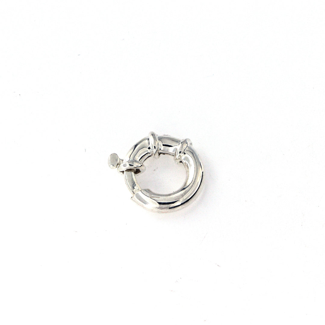 Find Fjederlås u. øsken i forsølvet messing. udv. dia. 15mm x 3,6mm. hos Beadhouse of Copenhagen i dag, med en altid hurtig levering!