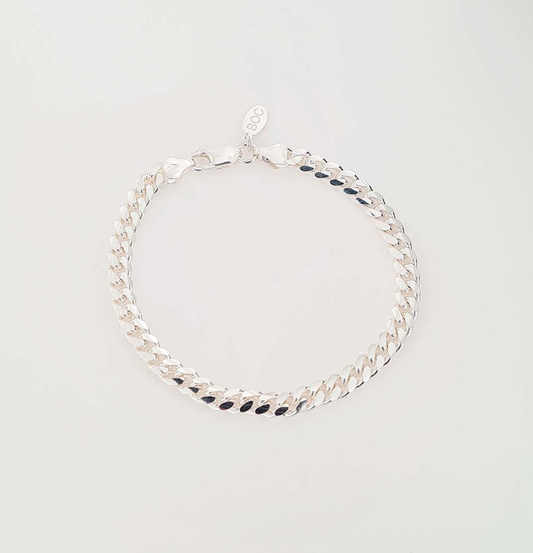 Find Armbånd, chunky cuban kæde, sterlingsølv, 17, 21 cm/6 mm hos Beadhouse of Copenhagen i dag, med en altid hurtig levering!