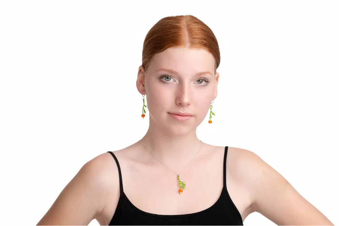 DIY Fine sommerbær øreringe - Beadhouse of Copenhagen