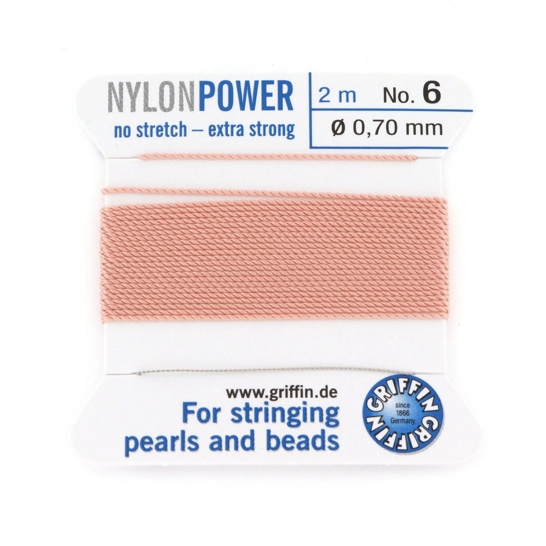 Metervarer-Nylontråd Beadhouse of Copenhagen