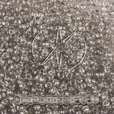 Grå glasperler, preciosa, grey 2 dyed crystal, storkøb Preciosa