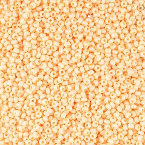 Gelbe Glasperlen, Preciosa, Gelb 2 gefärbtes Kreideweiß, Großeinkauf 