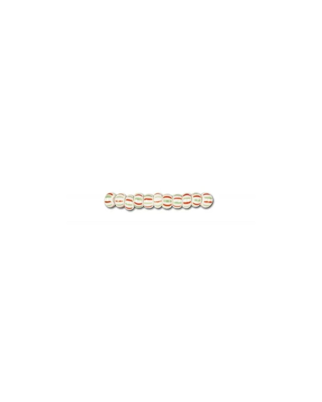 Finden Sie gestreifte Glasperlen, Preciosa, weiß/rot/grün eng gestreift, Großeinkauf in unserer großen Auswahl Preciosa Seed Beads bei Beadhouse von Kopenhagen heute. Denken Sie daran, dass der Versand ab 400 DKK kostenlos ist
