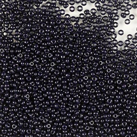 Find Blå glasperler, preciosa, natural opaque dark blue, storkøb hos Beadhouse of Copenhagen i dag, med en altid hurtig levering!