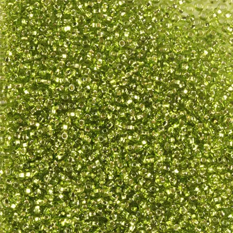Grüne Glasperlen, Preciosa, silberfarben, transparent, hellgrün, Großeinkauf 