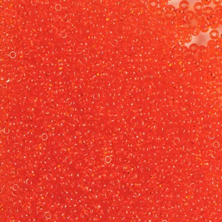 Orangefarbene Glasperlen, Preciosa, natürliche transparente Hyazinthe, Großeinkauf 