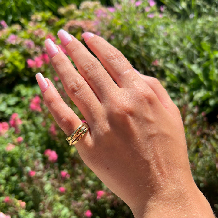 Find Fingerring, bånd, forgyldt sterlingsølv hos Beadhouse of Copenhagen i dag, med en altid hurtig levering!