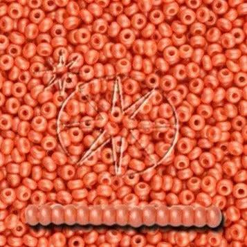 Orange glasperler, preciosa, permalux bright orange, storkøb Preciosa