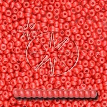 Røde glasperler, preciosa, permalux bright red, storkøb Preciosa