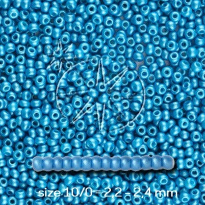 Find Blå glasperler, preciosa, permalux bright dark turquoise, storkøb hos Beadhouse of Copenhagen i dag, med en altid hurtig levering!