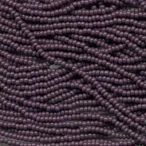 Lilla glasperler, preciosa, natural opaque dark violet, storkøb Preciosa