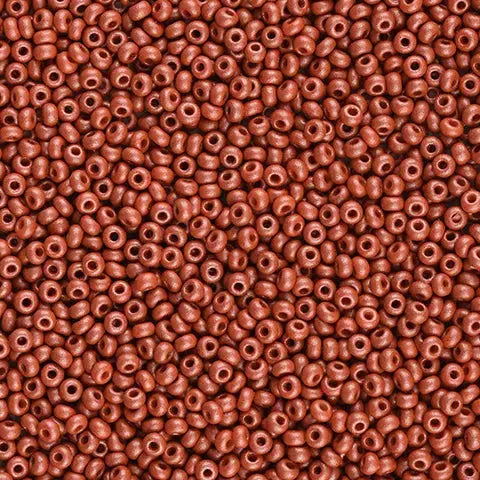 Braune Glasperlen, Preciosa, Permalux braun, Großeinkauf 