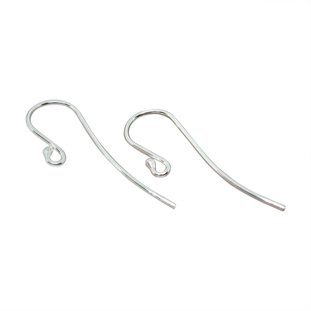 Ohrring mit Dup, 925er Sterlingsilber, 0,8 mm 