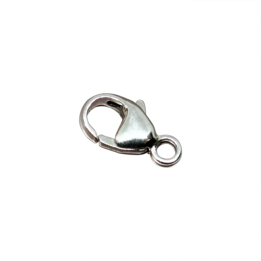 Karabinerverschluss Sterlingsilber 925, 7,8 mm 