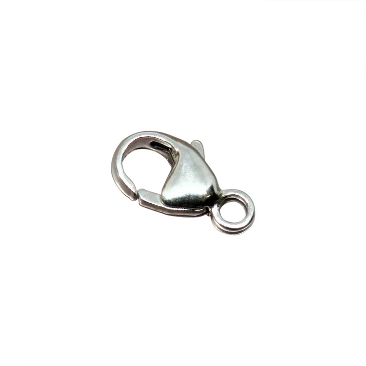 Karabinerverschluss Sterlingsilber 925, 7,8 mm 