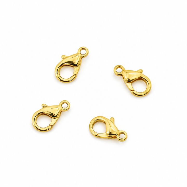 Finden Sie Karabinerschloss aus vergoldetem Zamak mit - 6x12 mm in unserer großen Auswahl an Schmuckteilen unter Beadhouse von Kopenhagen heute. Denken Sie daran, dass der Versand ab 400 DKK kostenlos ist
