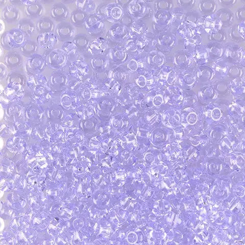 Lila Glasperlen, Preciosa, transparentes Violett, Großeinkauf 