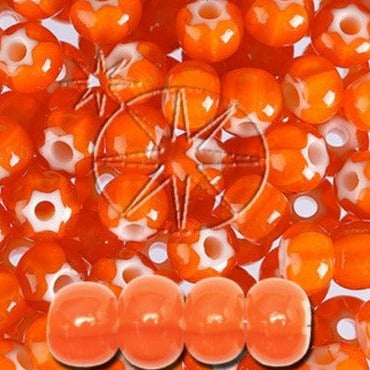 Find Orange glasperler, preciosa, orange cornelian star, storkøb hos Beadhouse of Copenhagen i dag, med en altid hurtig levering!
