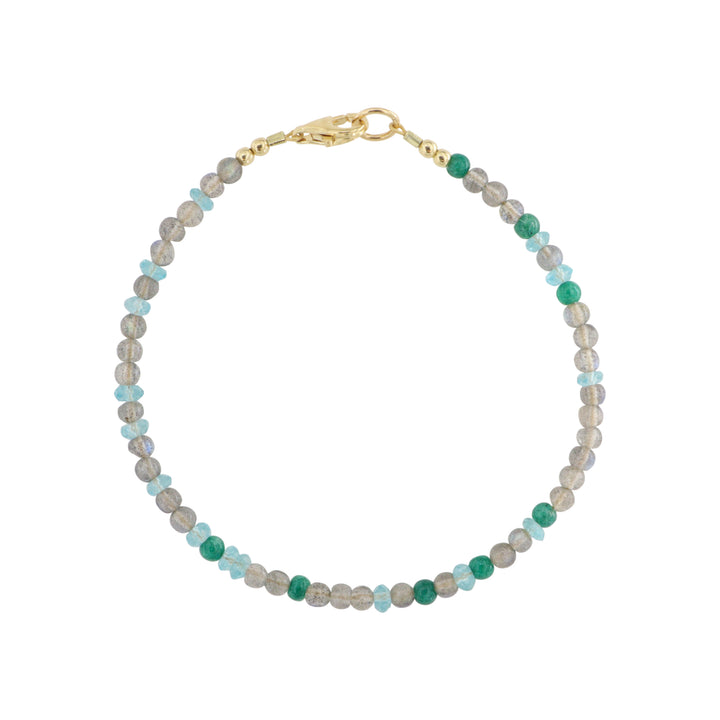 Find Armbånd, turkis og grå halvædelsten, 16 - 18 cm hos Beadhouse of Copenhagen i dag, med en altid hurtig levering!