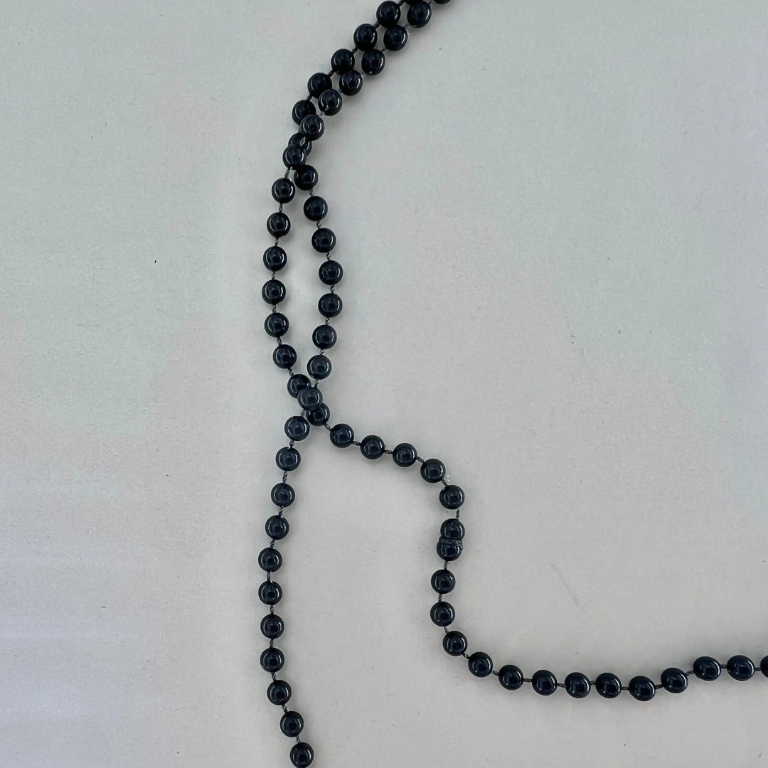 Halskæde med plastikperler på snor Beadhouse of Copenhagen